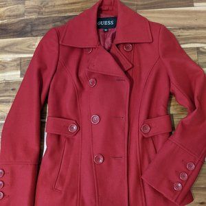 GUESS Wool Blend Jacket / Pea Coat